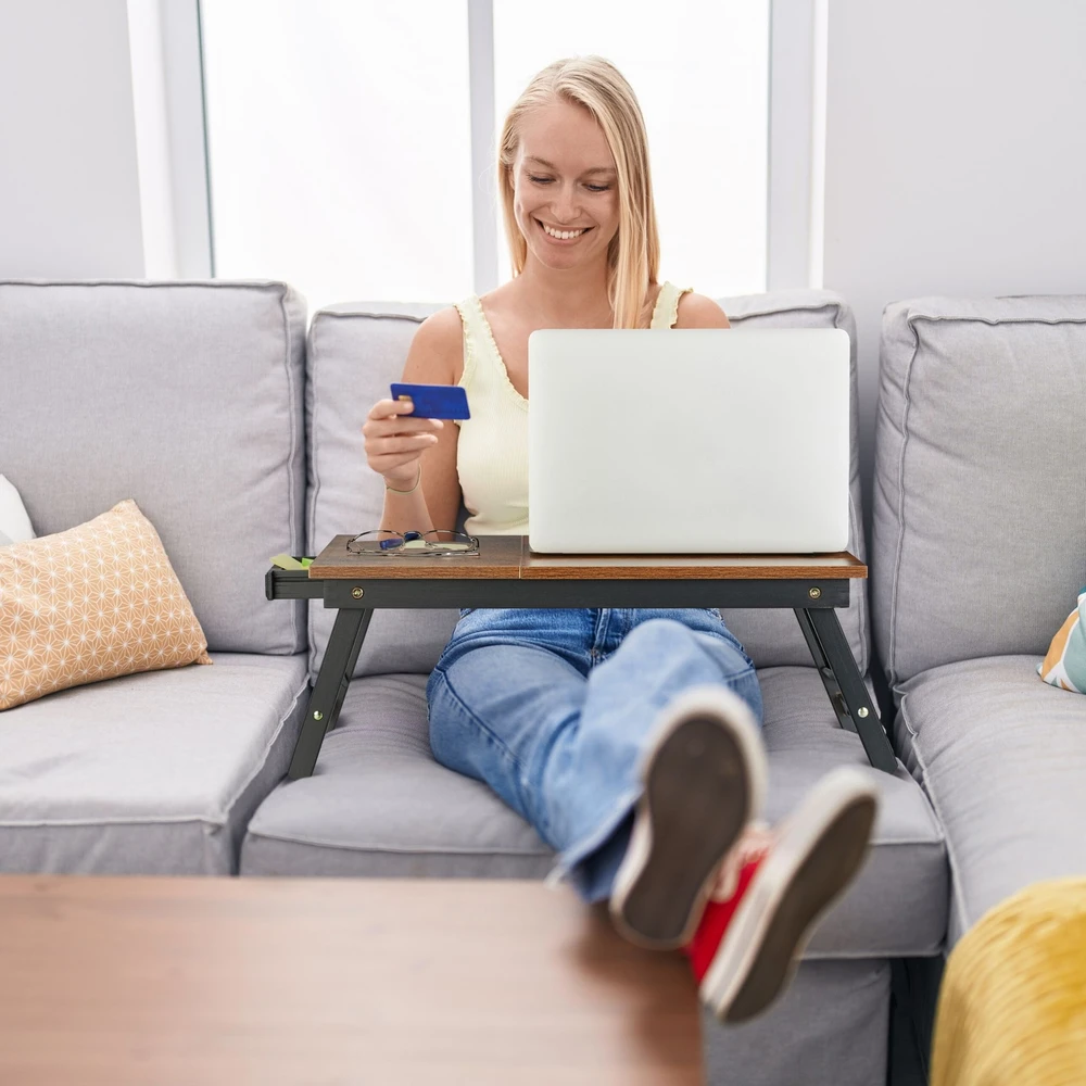 Relaxdays Reguliuojamo aukščio nešiojamojo kompiuterio stovas