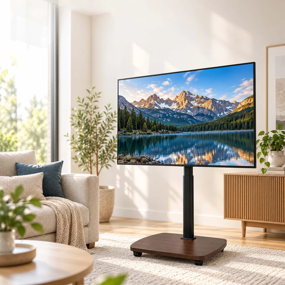 Relaxdays Grindinis TV stovas 43–75 colių