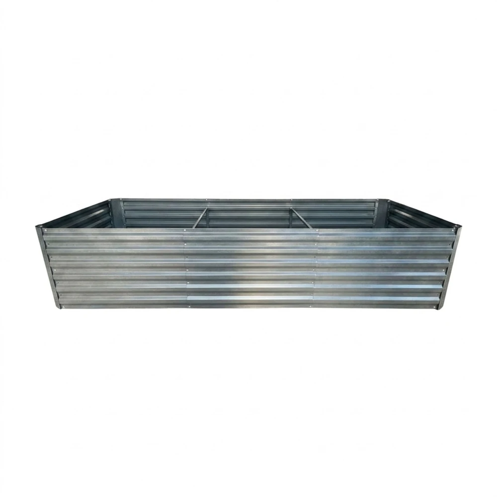 Relaxdays Metalinis pakeltas lysvės rėmas 57 x 240 x 90cm