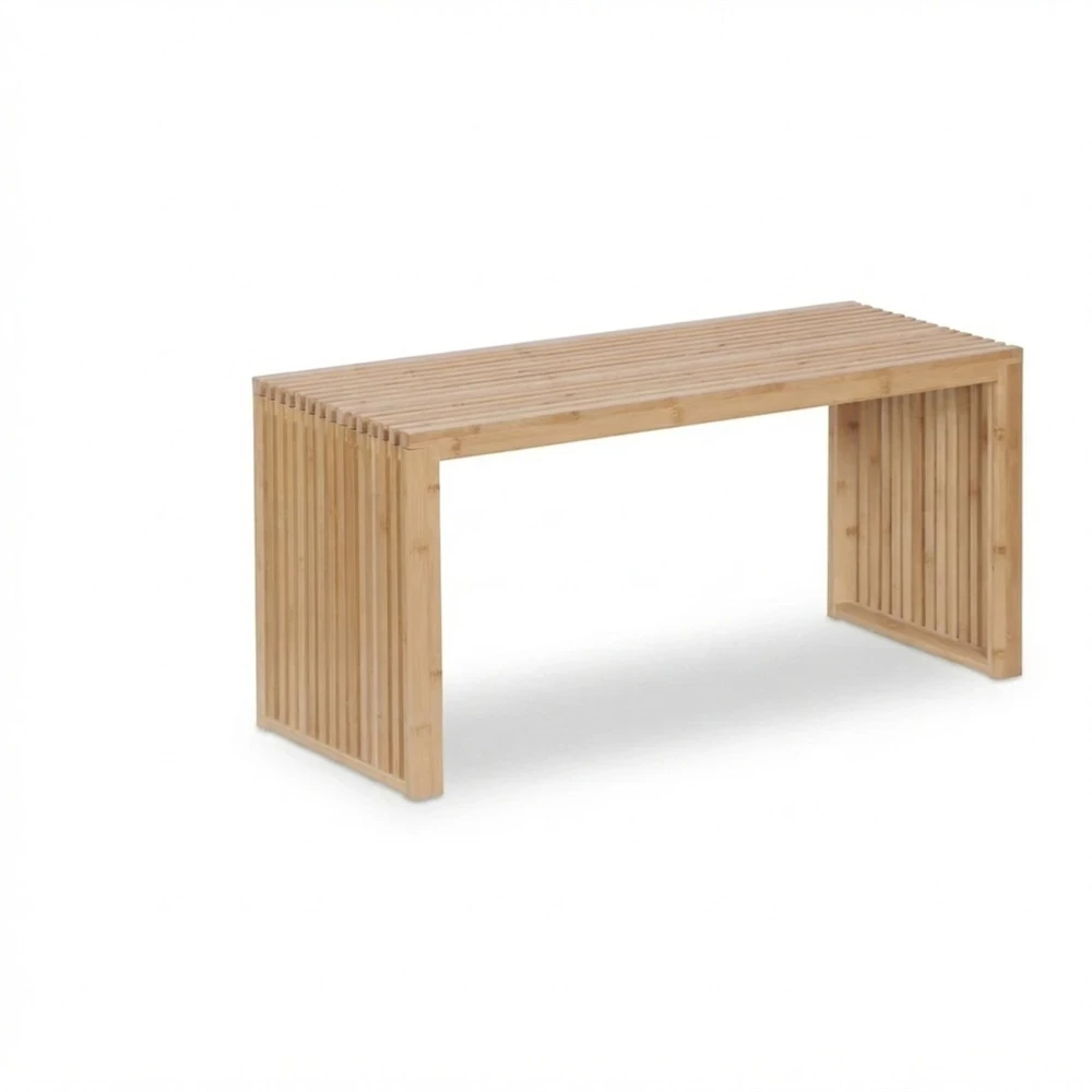 Relaxdays Minimalistinis bambukinis suoliukas