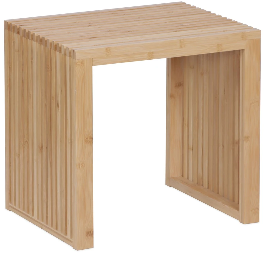 Relaxdays Minimalistinis bambukinis suoliukas