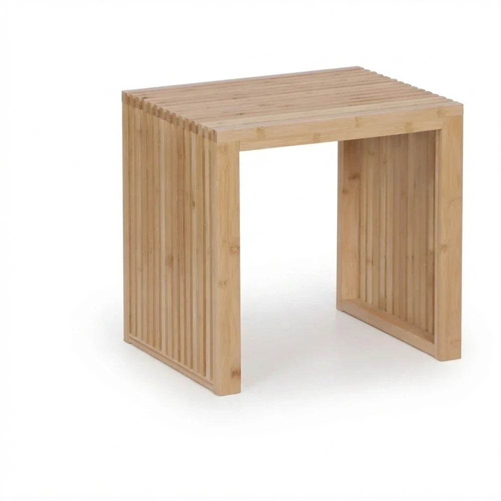 Relaxdays Minimalistinis bambukinis suoliukas