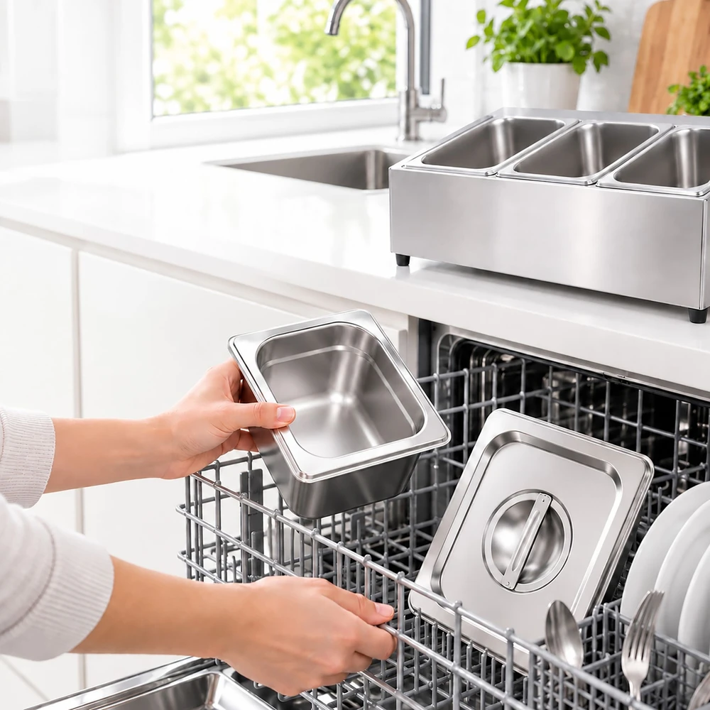 Relaxdays Nerūdijančio plieno ingredientų indai