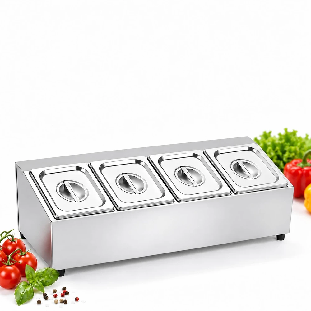 Relaxdays Nerūdijančio plieno ingredientų talpyklos