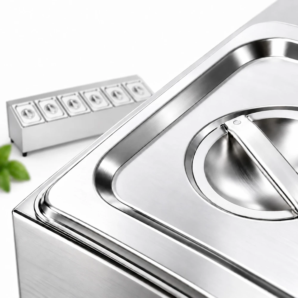 Relaxdays Nerūdijančio plieno ingredientų indai