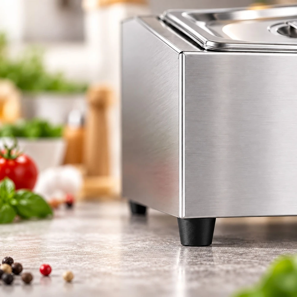 Relaxdays Nerūdijančio plieno ingredientų indeliai