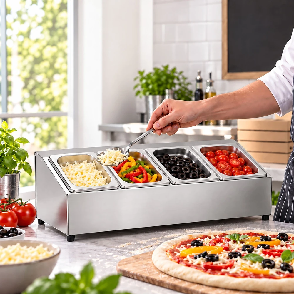 Relaxdays Nerūdijančio plieno ingredientų talpyklos