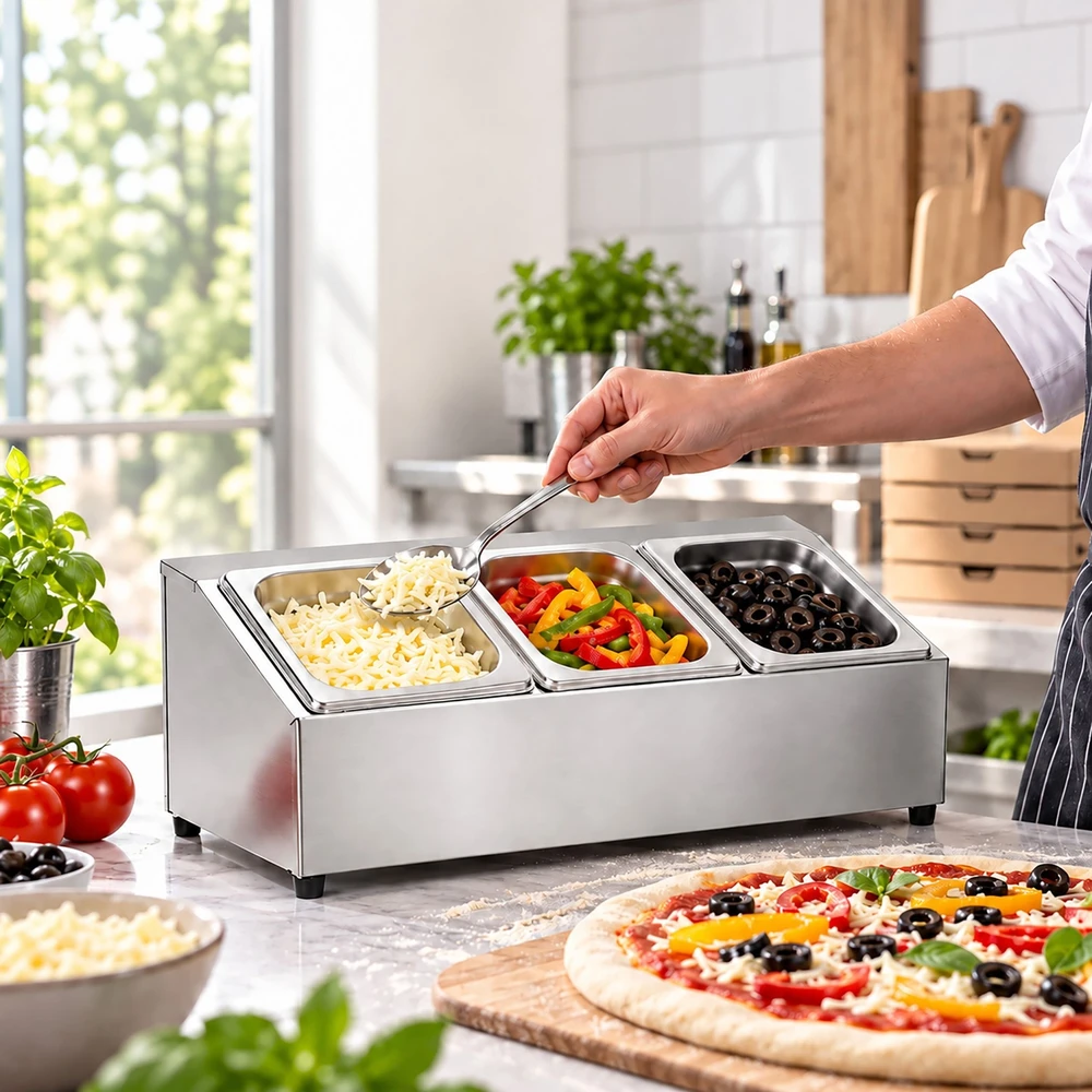 Relaxdays Nerūdijančio plieno ingredientų indeliai