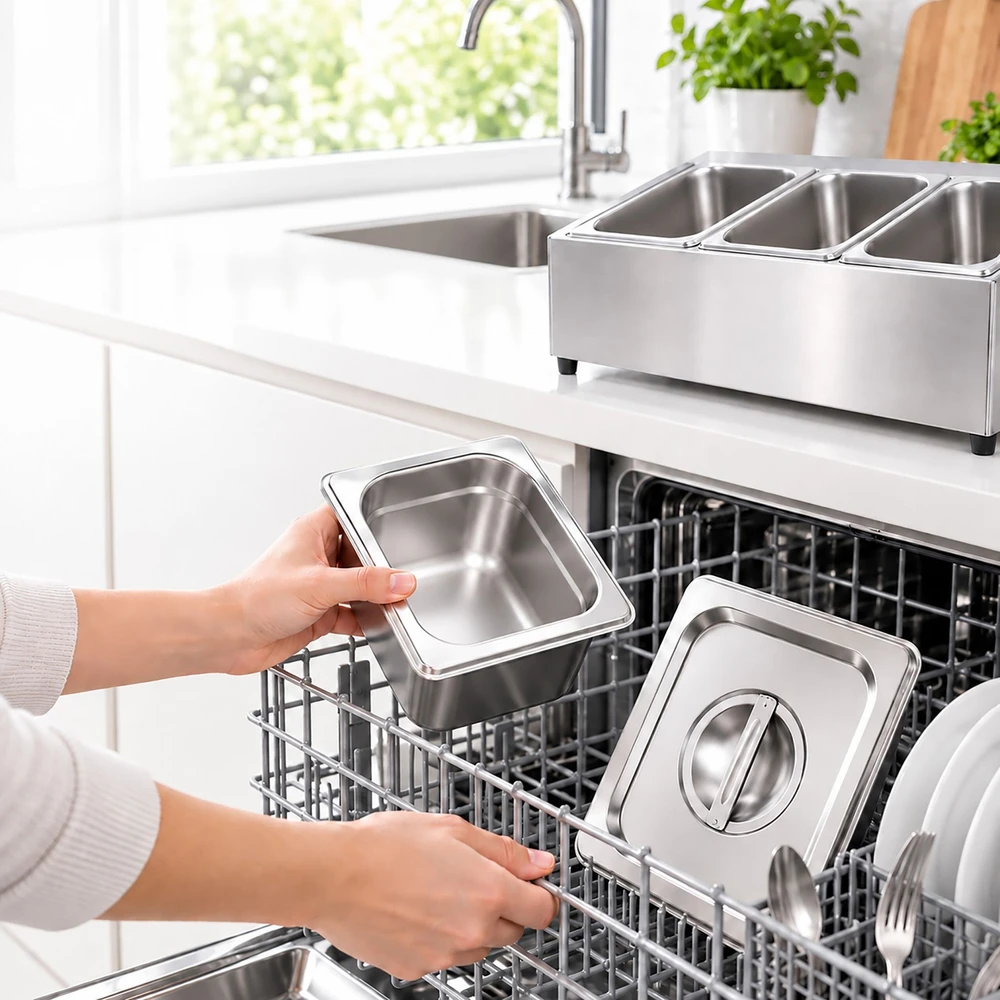 Relaxdays Nerūdijančio plieno ingredientų indai