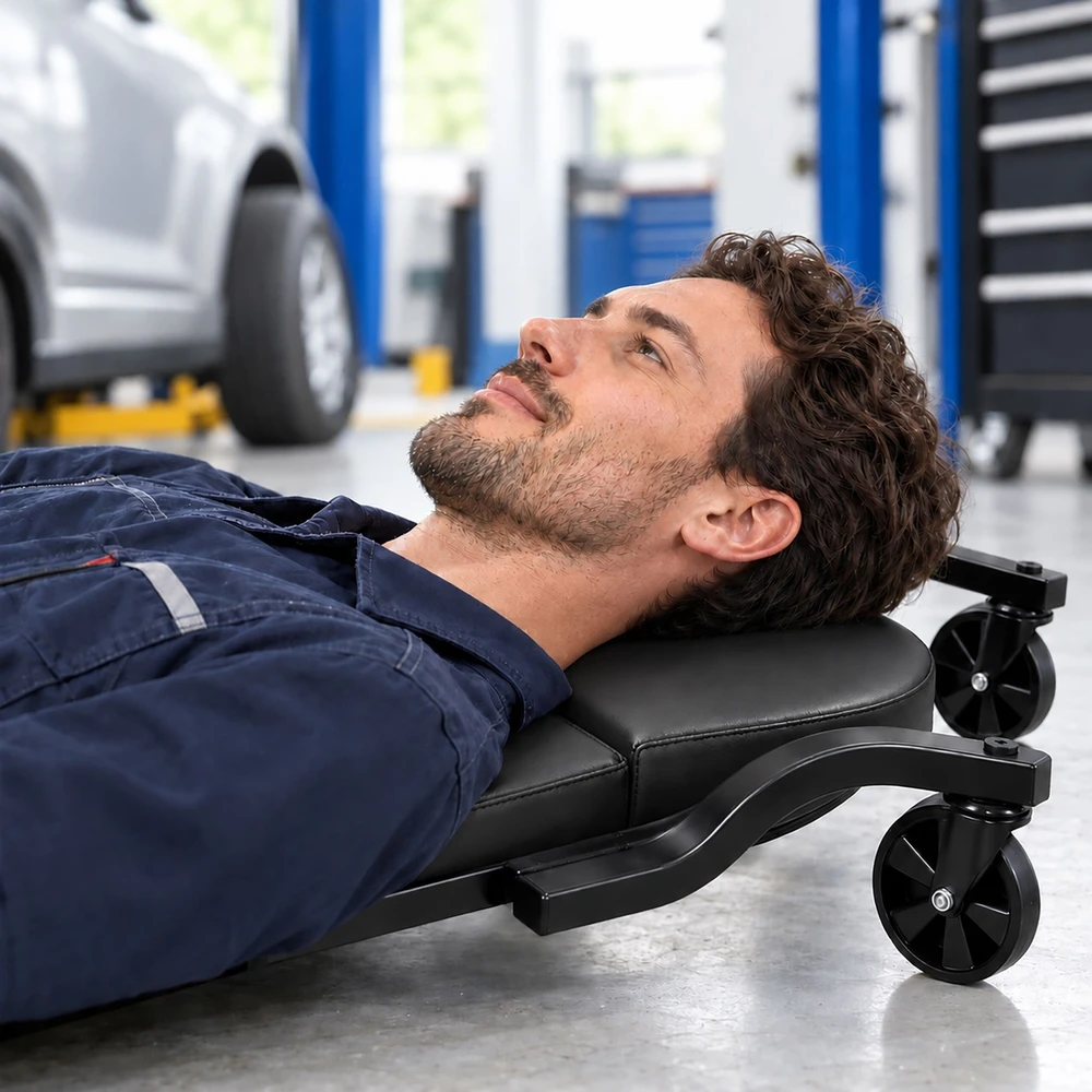 Relaxdays Paminkštinta dirbtuvių gulstinė 180 kg