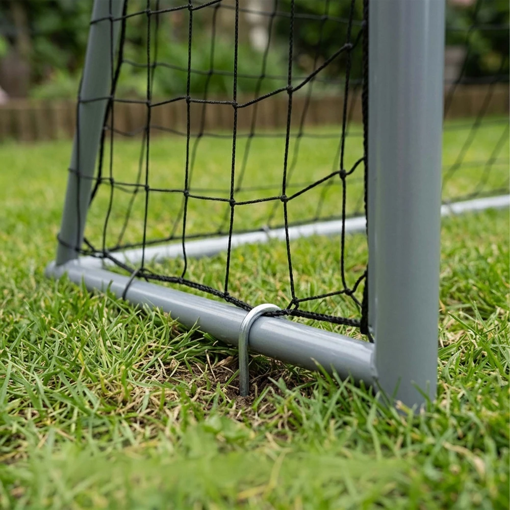 Relaxdays Plieniniai futbolo vartai