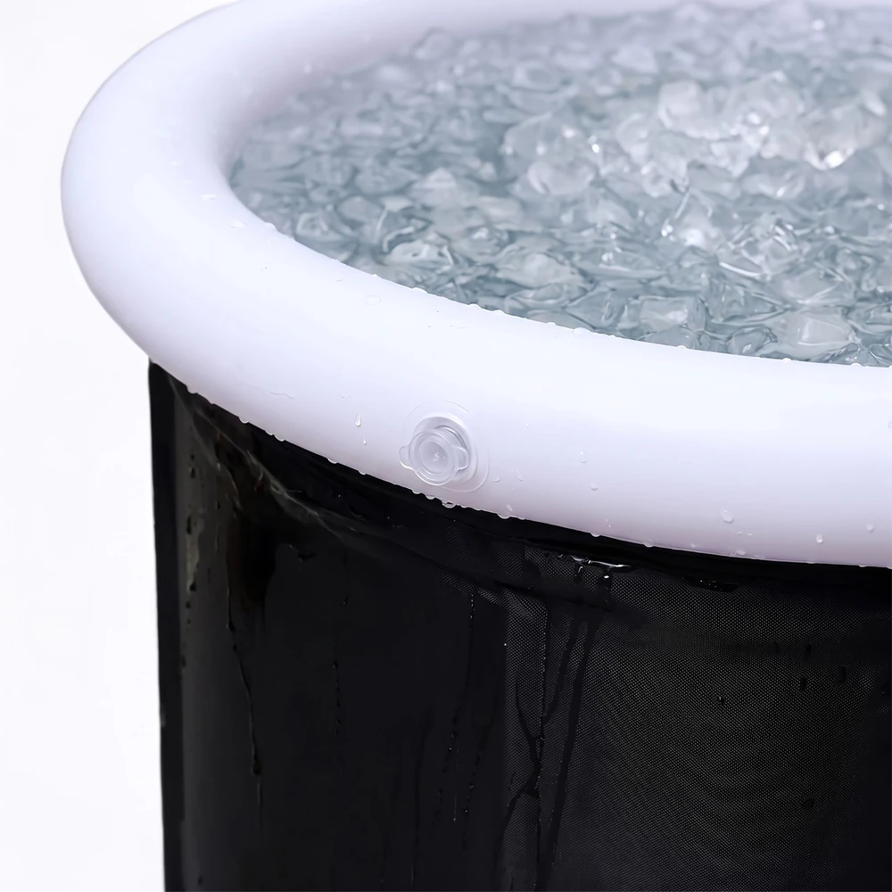 Relaxdays Pripučiamas ledo kubilas su dangčiu