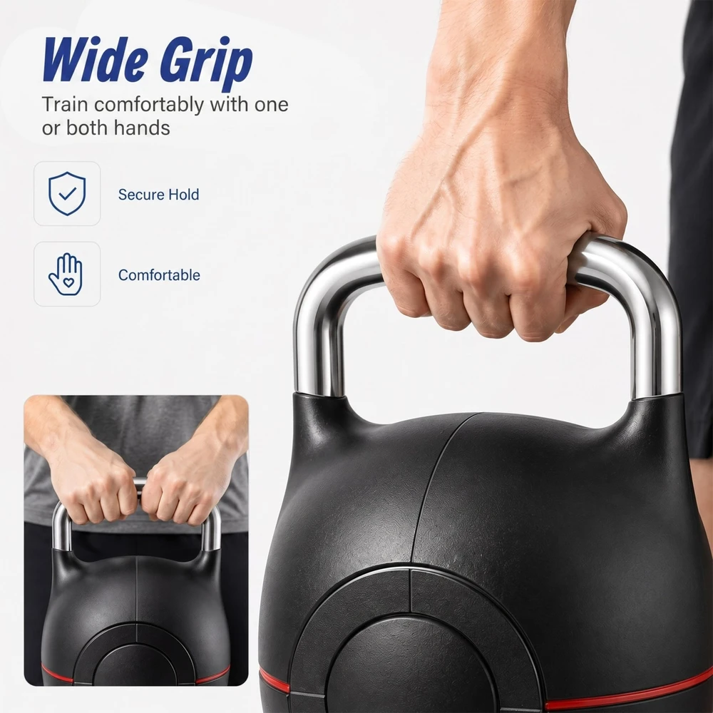 Relaxdays Reguliuojama giria 1–20 kg