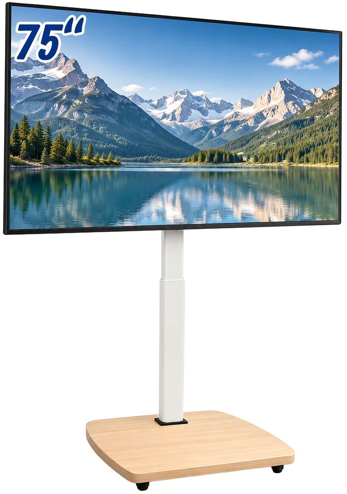 TV staliukas Relaxdays TV grindų stovas 43–75 colių