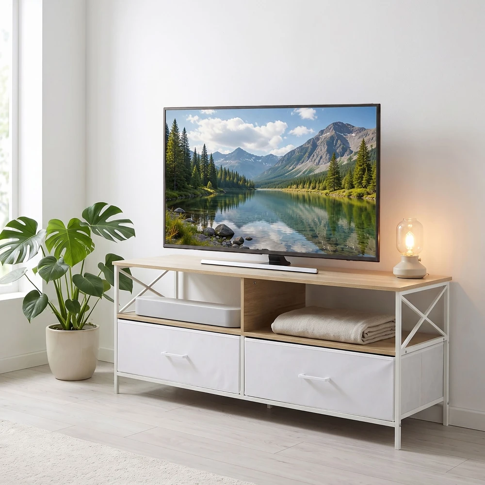 Relaxdays TV spintelė su daiktų laikymo vieta