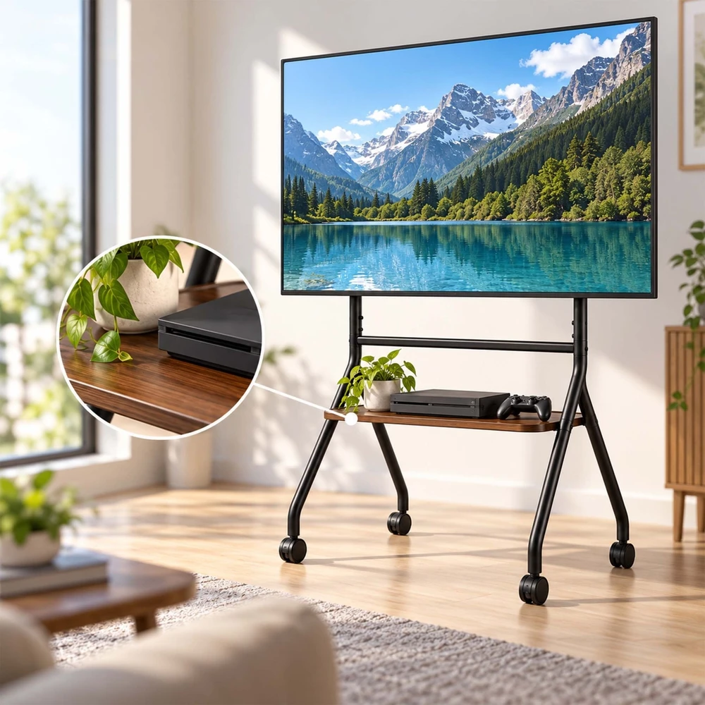 Relaxdays TV stovas ant molberto 32-60 inch