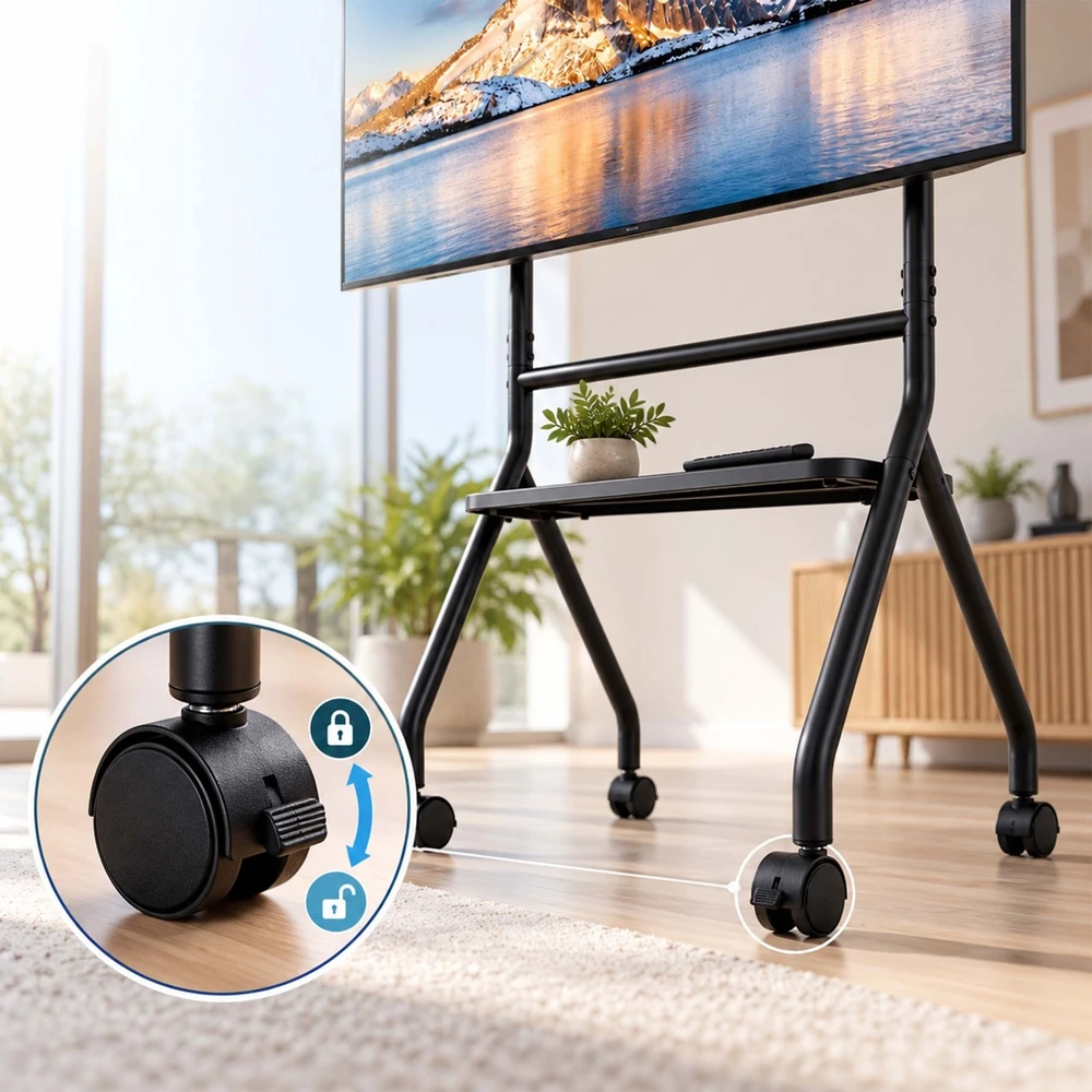 Relaxdays TV stovas ant molberto 32-60 inch