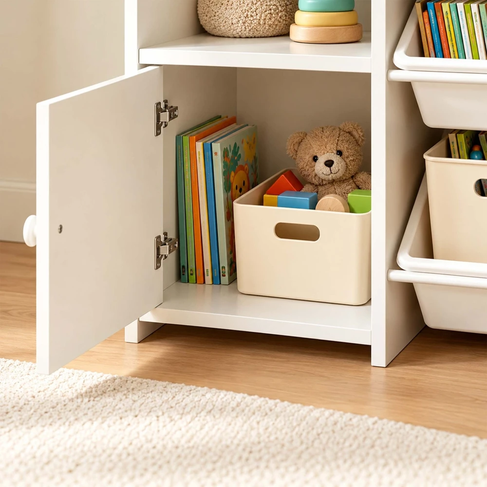 Relaxdays Vaikiška lentyna su 12 dėžių