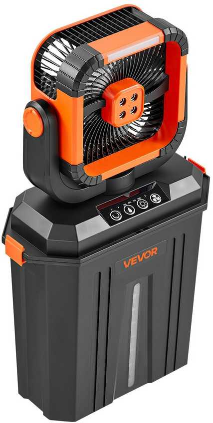 VEVOR Rūko ventiliatorius su 12L bakeliu