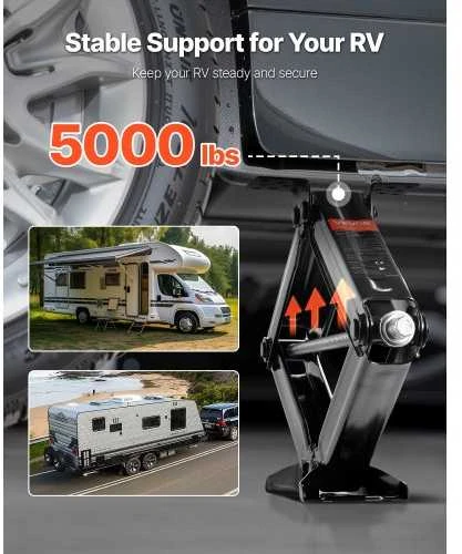 Vevor RV žirklinės domkratai 2268 kg 23.4 in