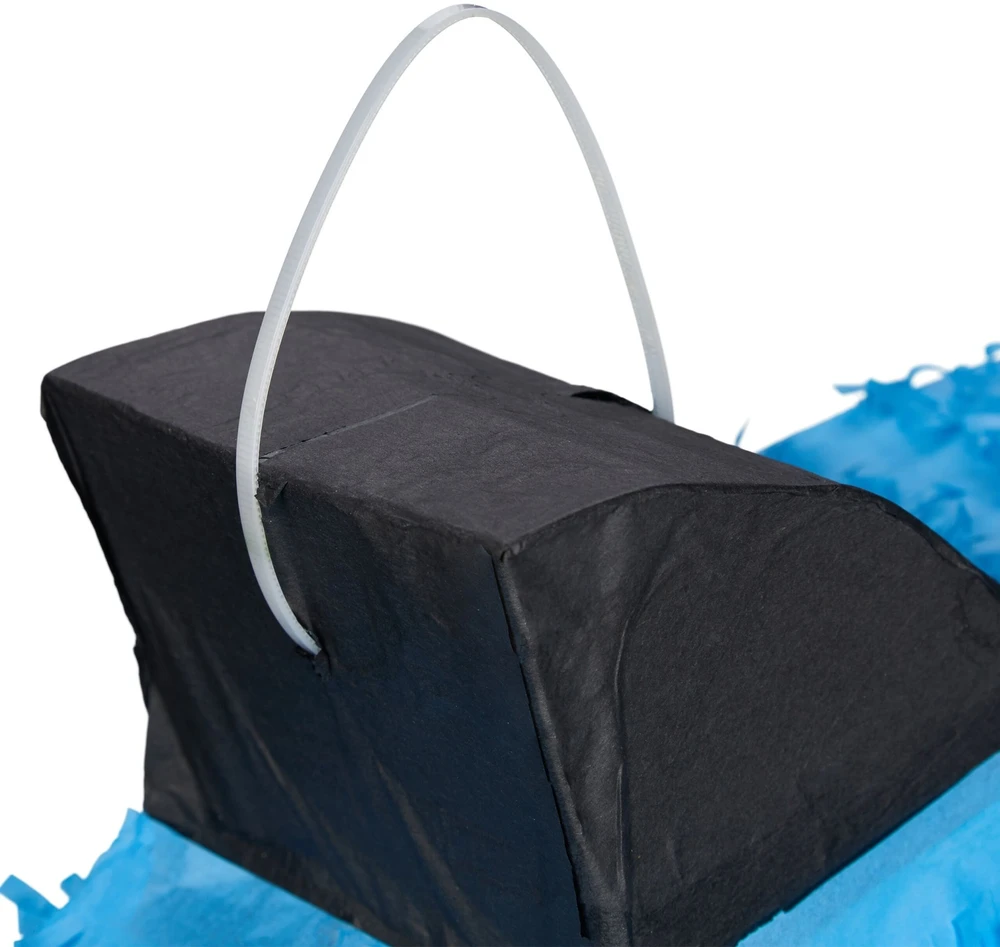 Relaxdays Ryklio piñata su lazda ir kauke