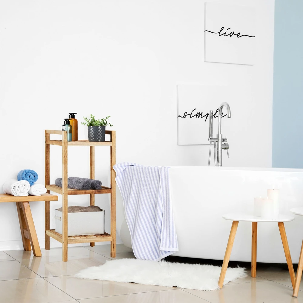 Relaxdays Sandėliavimo stovas su 3 lentynomis