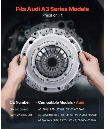 VEVOR Sankabos komplektas ir smagratis Audi A3