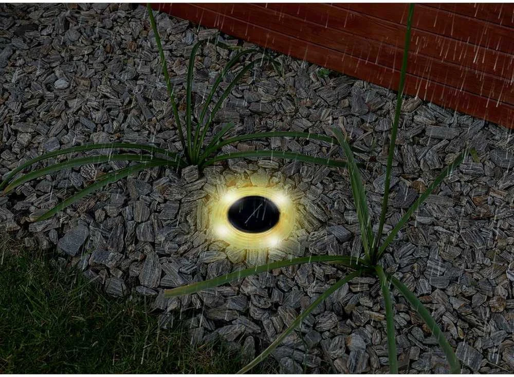 Saska Garden Saulės diskinė LED lempa, 28 LED