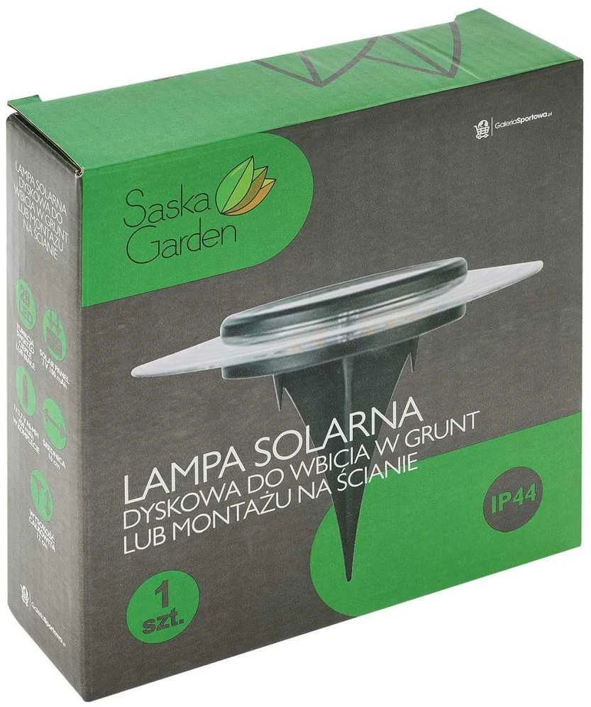 Saska Garden Saulės diskinė LED lempa, 28 LED