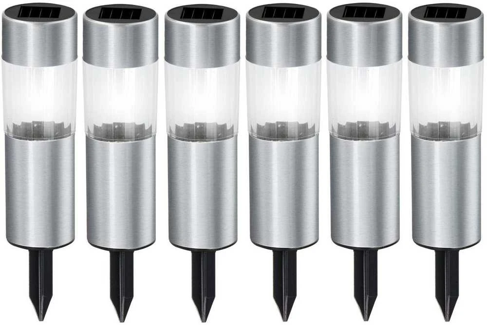 Grundig Saulės lempos sodui 4,5x15 cm, 6 vnt.
