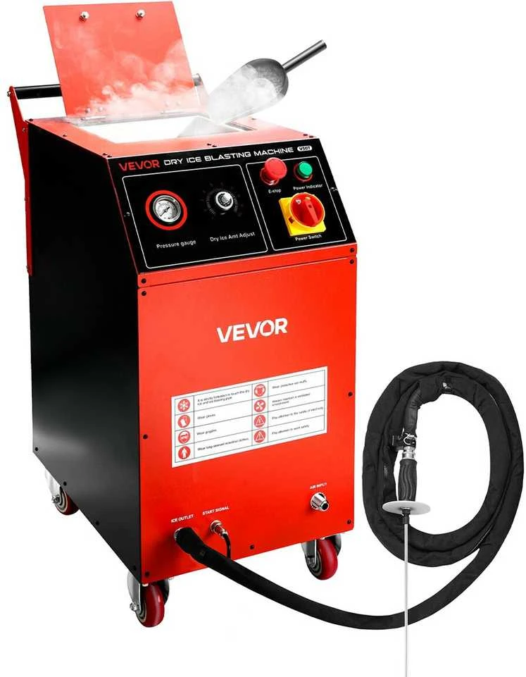 VEVOR Sauso ledo valymo mašina 7,5kg talpos