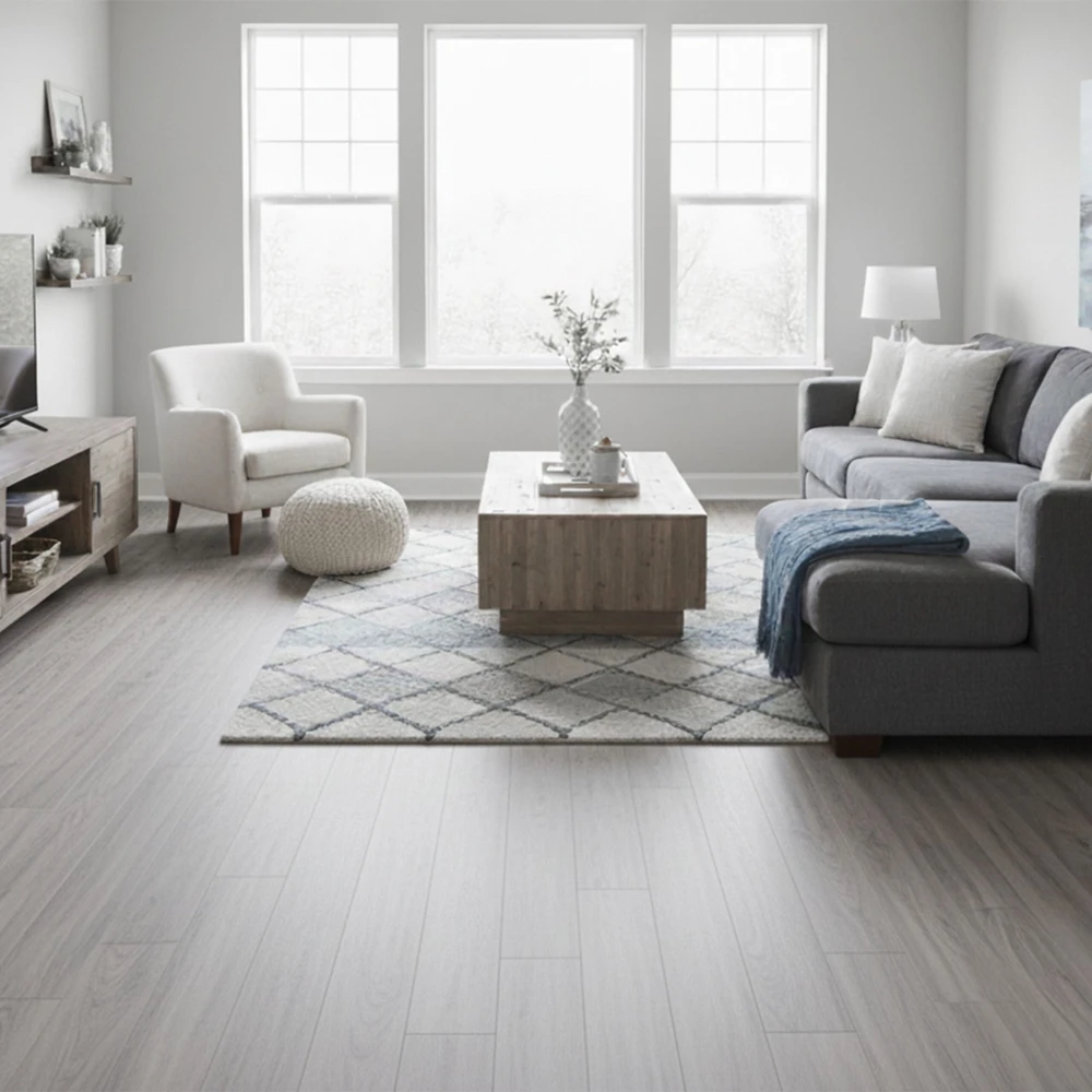 Relaxdays Savaime lipni PVC grindų danga su medienos efektu