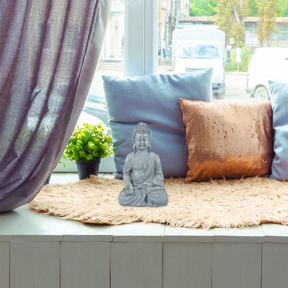 Relaxdays Sėdinčio Budos statulėlė