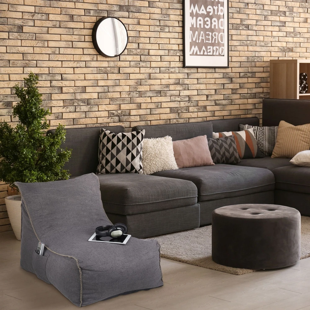 Relaxdays Sėdmaišis su atlošu