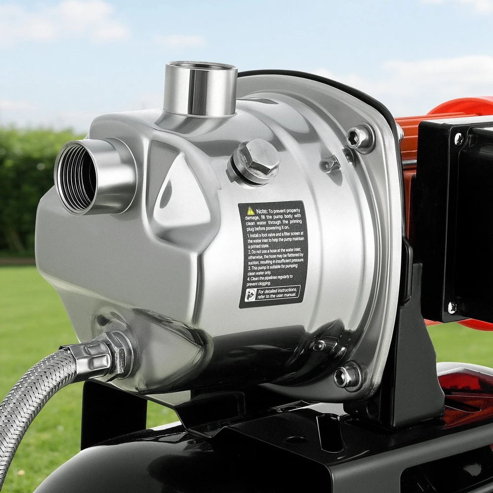 VEVOR Seklios gręžinio siurblys su slėgio indu 1 HP