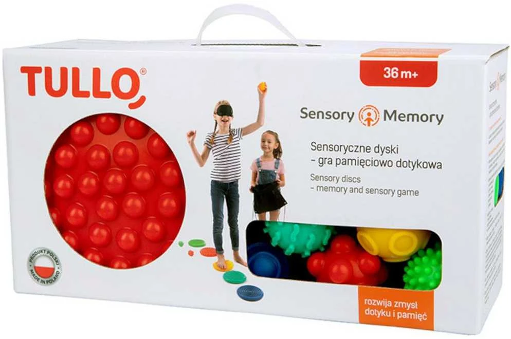 AM Tullo TULLO 464 sensorinės atminties diskai - lytėjimo atminties žaidimas
