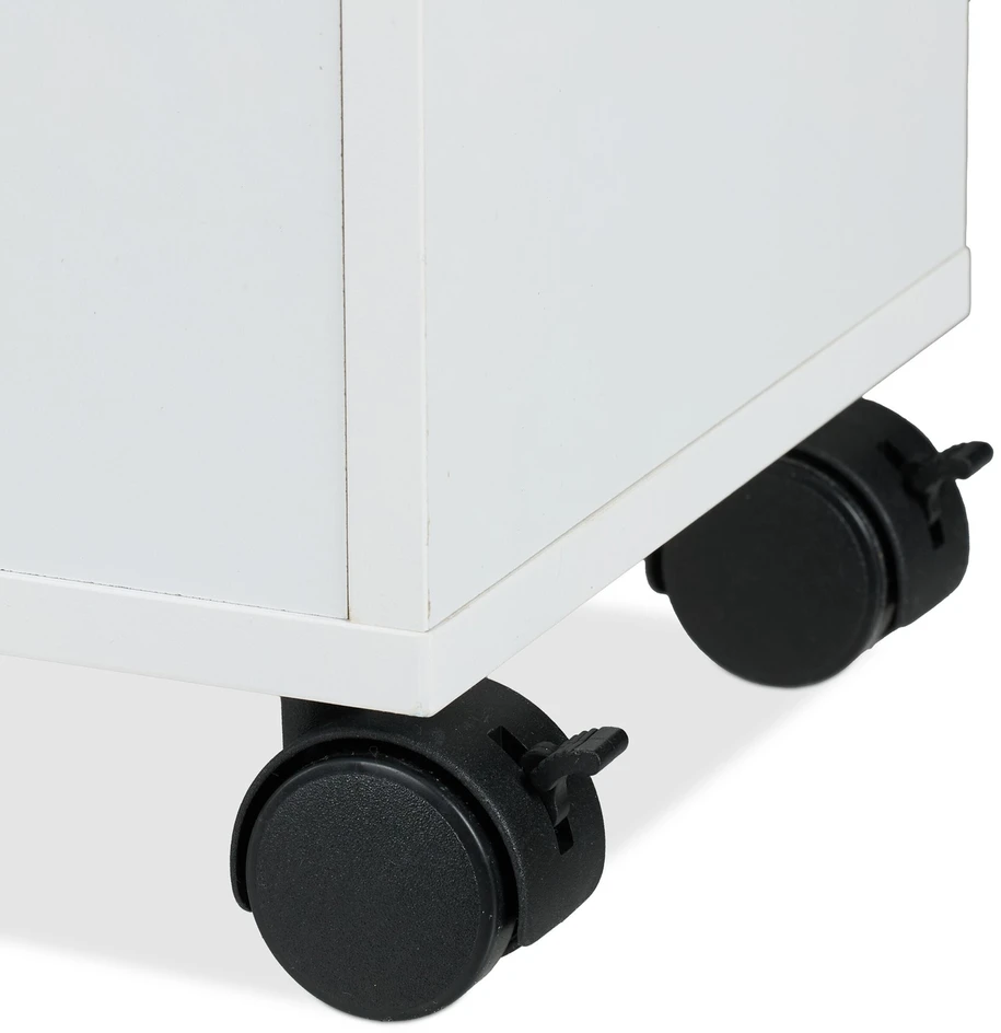 Relaxdays Siauras riedantis vežimėlis