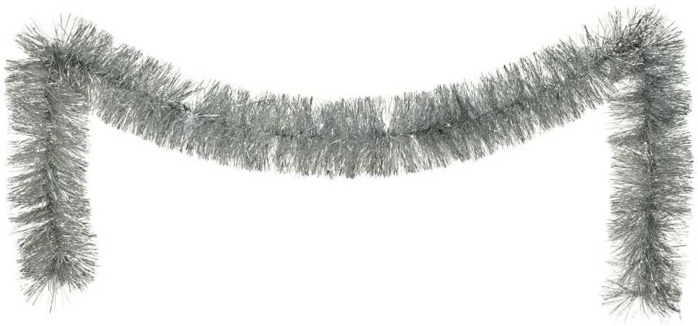 Christmas Decoration Sidabrinė dekoratyvinė girlianda 270 cm su LED