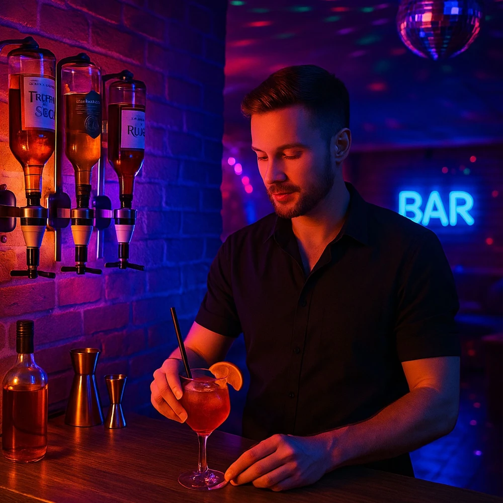 Gertuvė Relaxdays Sieninis baro butleris