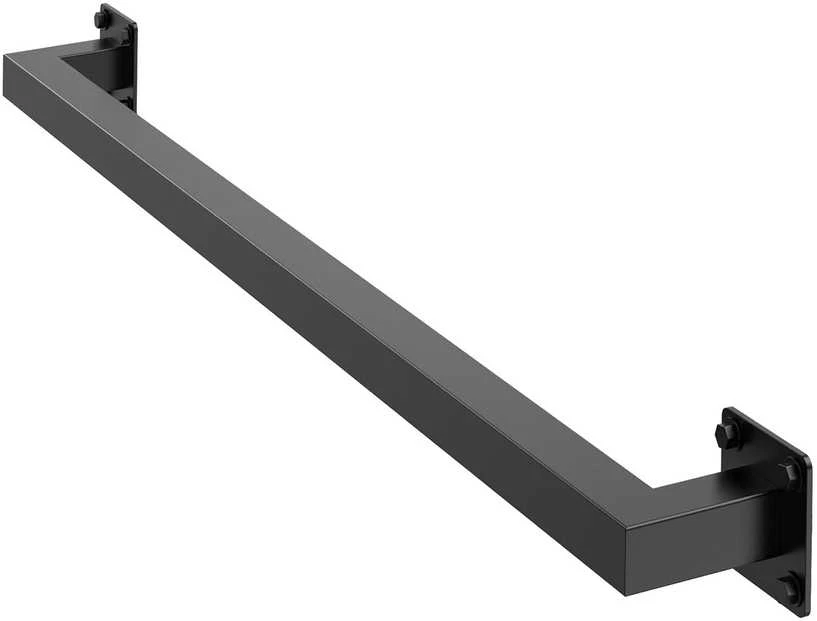 VEVOR Sieninis turėklas juodas, 910 mm