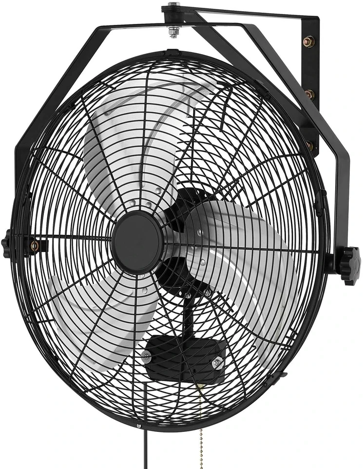 VEVOR Sieninis ventiliatorius 450 mm su IP44 apsauga