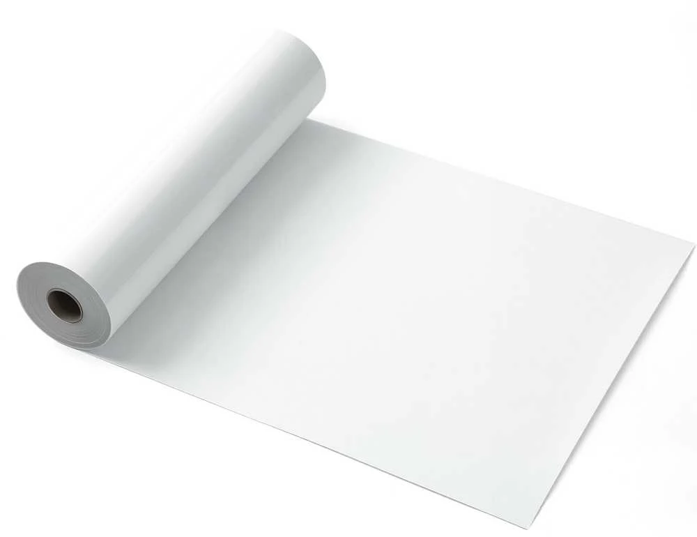 VEVOR šilumos perdavimo vinilas blizgus baltas