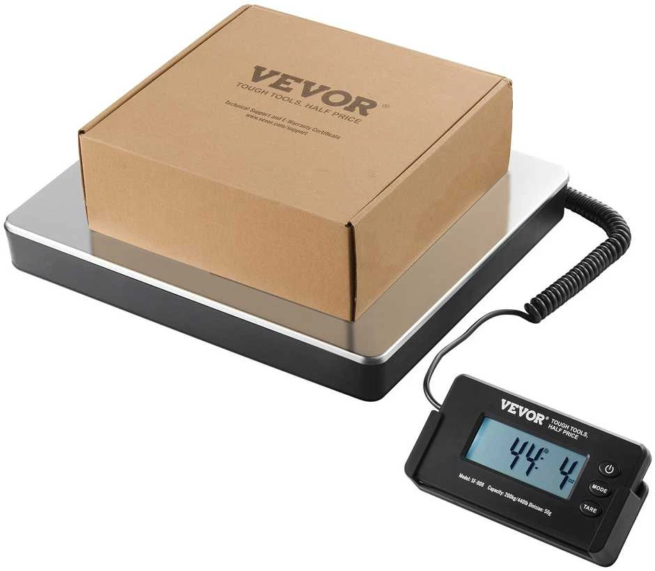 VEVOR Skaitmeninės svarstyklės siuntoms iki 200 kg
