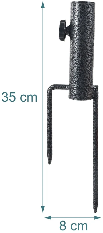 Relaxdays Skėčio smaigas žemei 25–32 mm