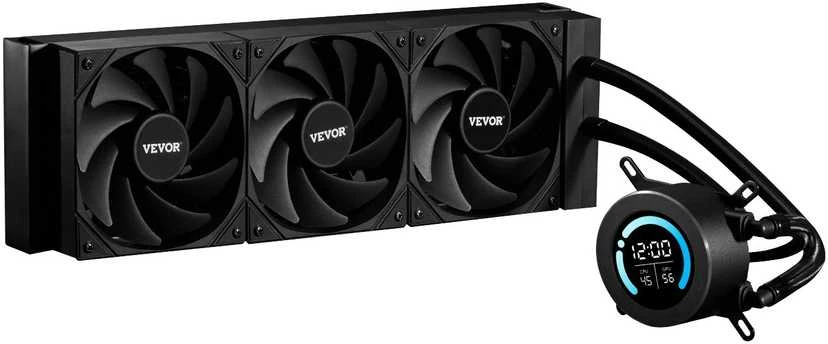 VEVOR Skystas CPU aušintuvas su 3 ventiliatoriais
