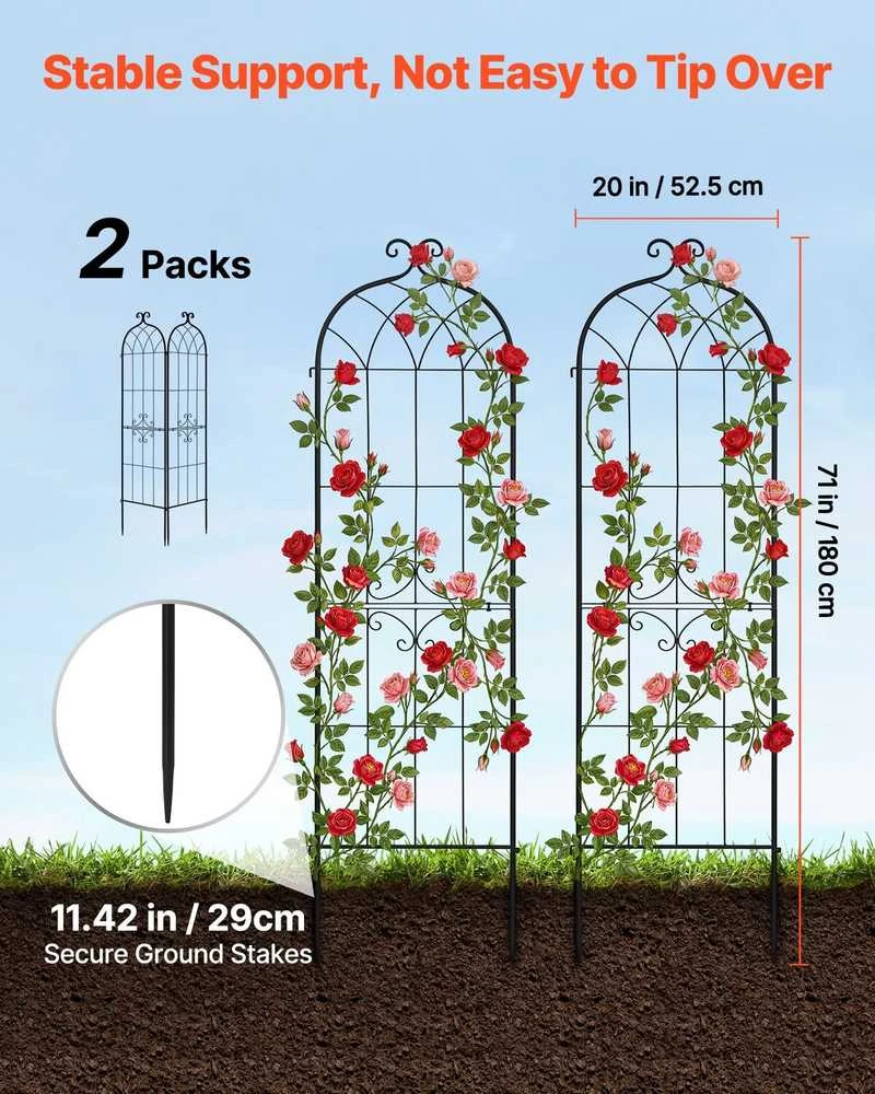 Vevor Sodo atrama rožėms 180 x 52.5 cm