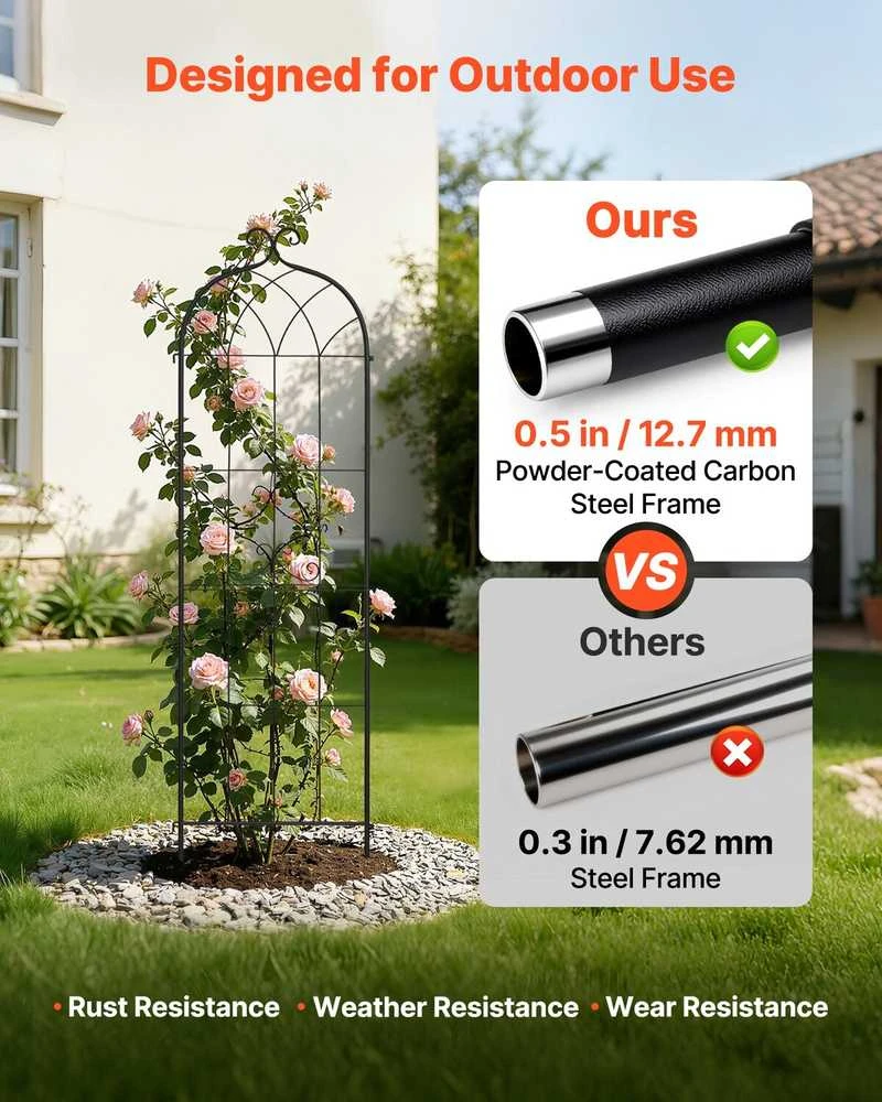 Vevor Sodo atrama rožėms 180 x 52.5 cm