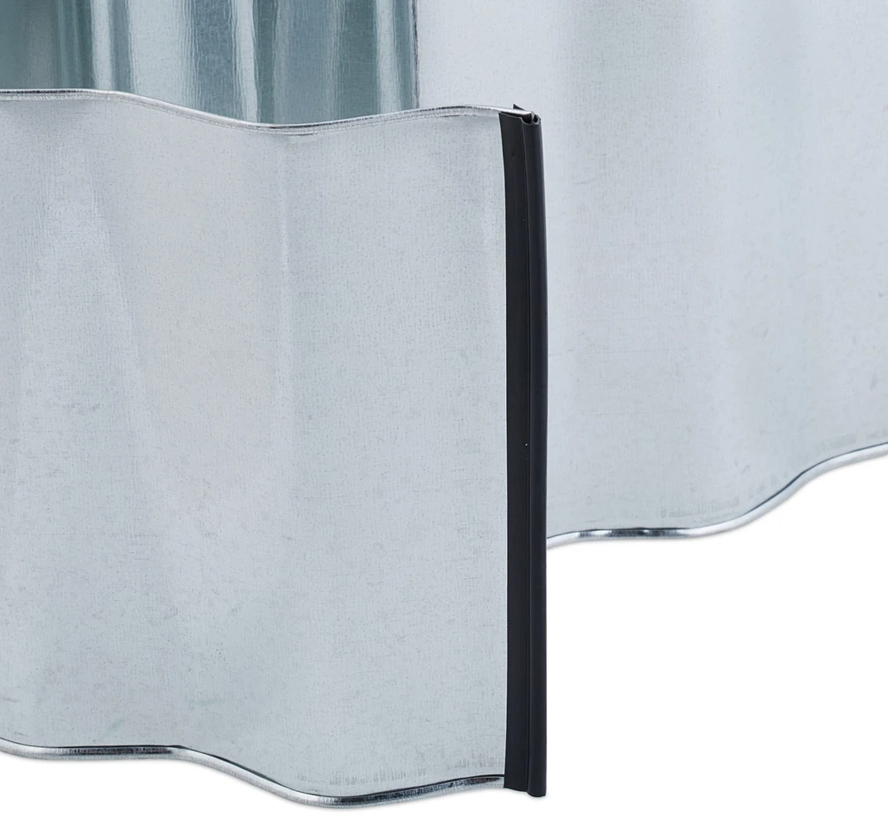 Relaxdays Sodo bortelis 12 m metalinis