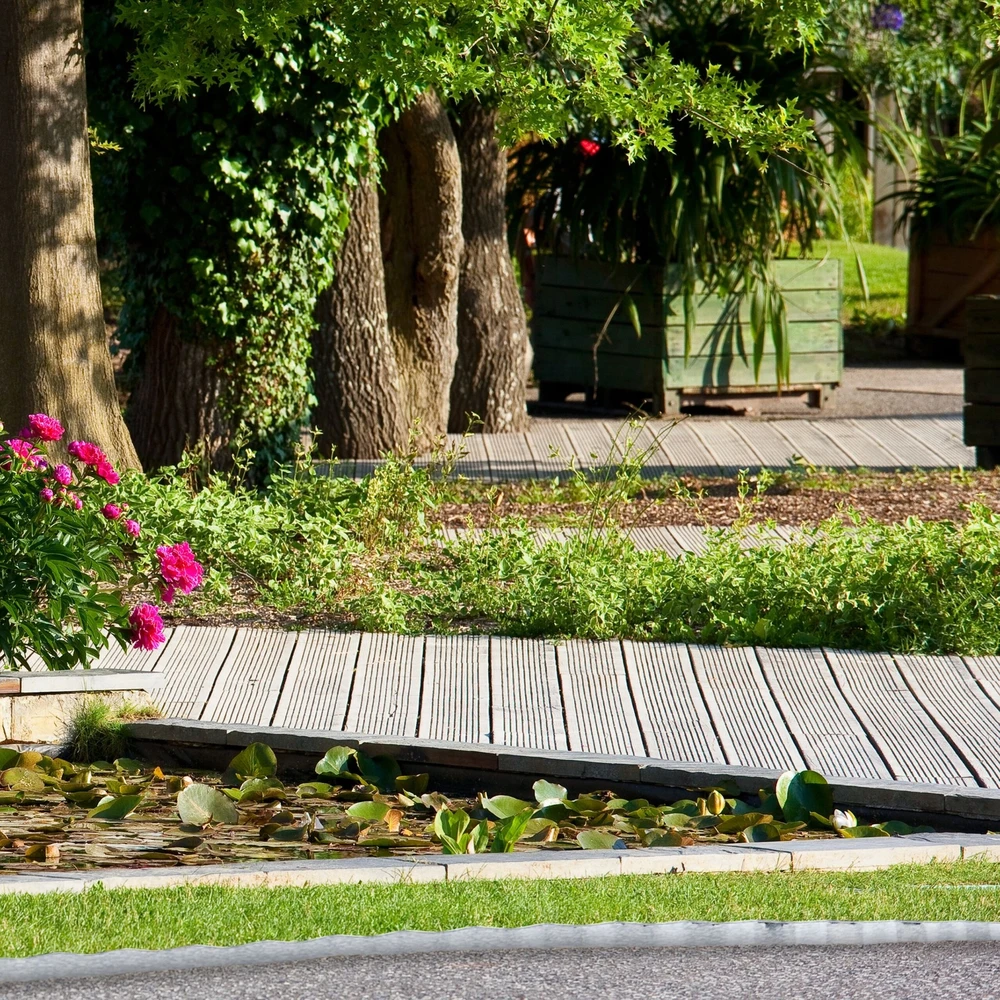 Relaxdays Sodo bortelis 12 m metalinis