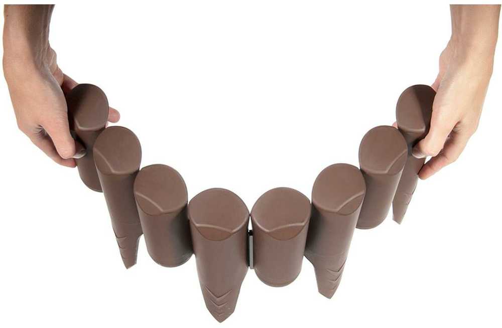 Prosperplast Palisade Garden Border 2500 x 228/130mm raudona (IPBO-R222)